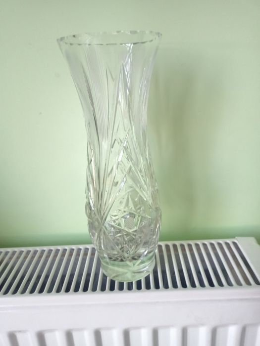 Ваза для квітів, кришталь , висота 25 см