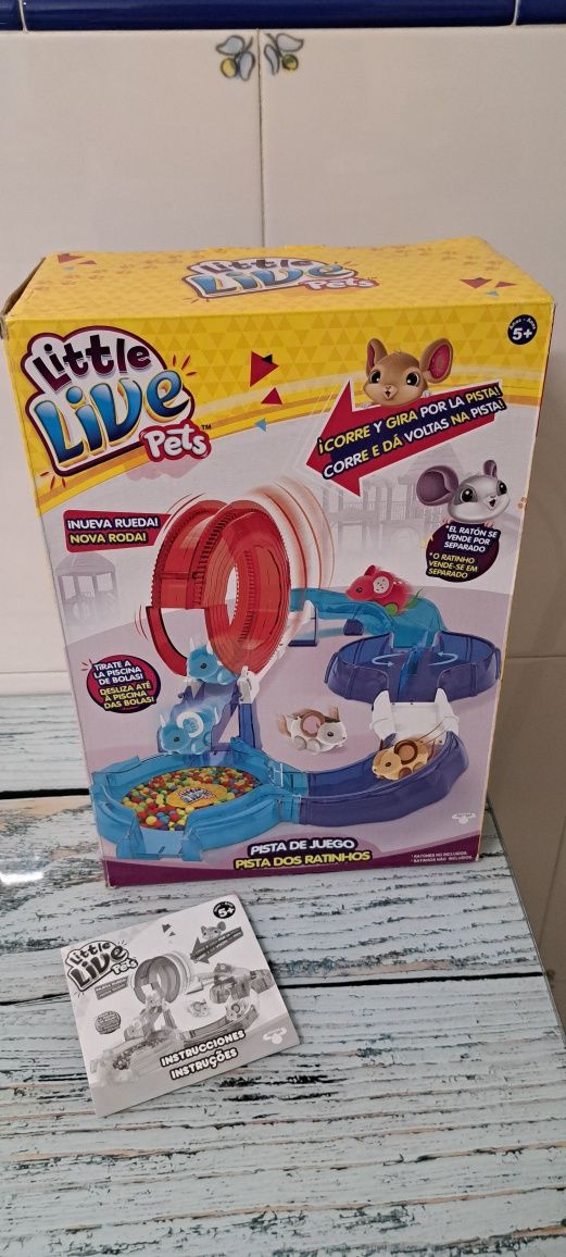 Little live pets - Pista dos ratinhos + 1 ratinho