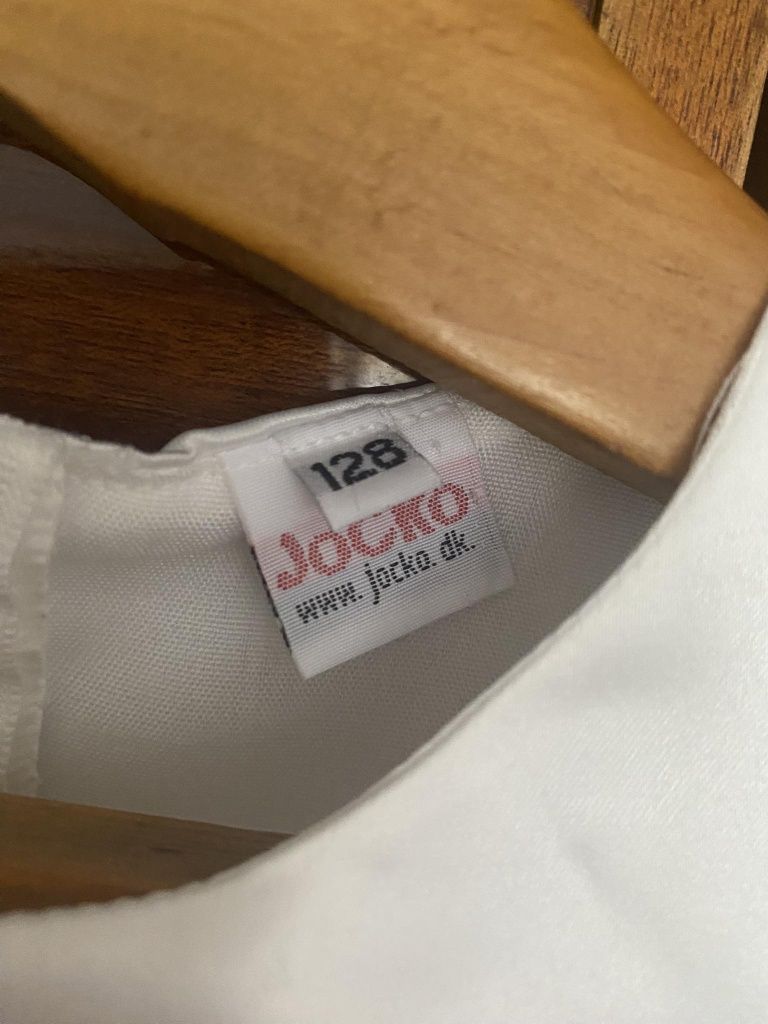 Sukienka komunijna atłasowa