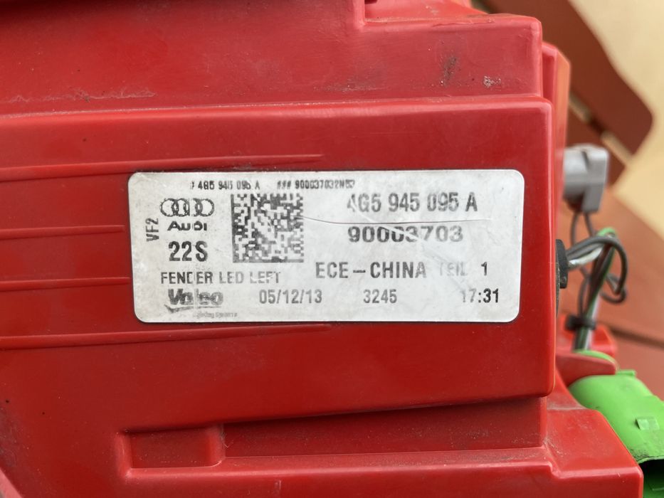 Lampa tył Audi A6 C7 2014