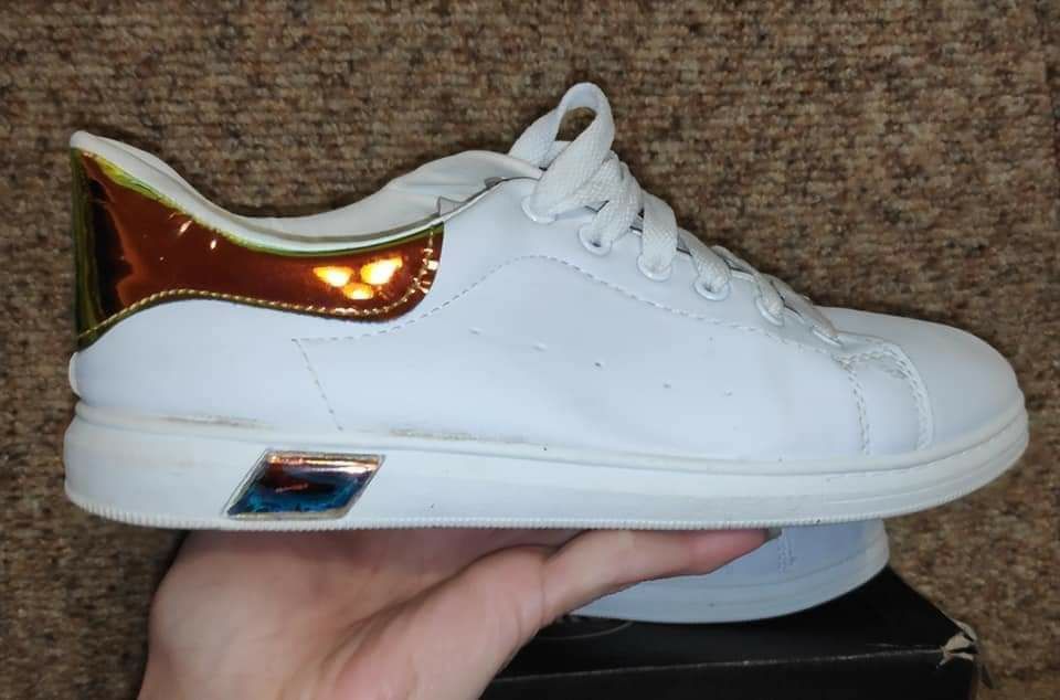 Кеды женские, белые