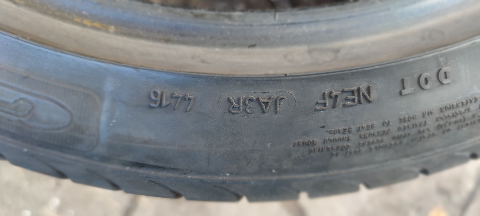 opony lato 225x45x18 GOODYEAR 4szt 600zł 2015r