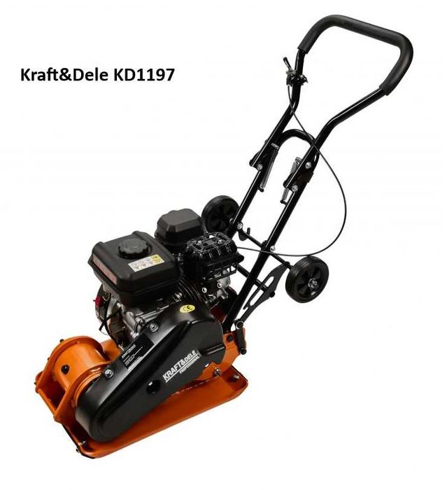 Zagęszczarka Kraft&Dele KD1197 LONCIN 7HP 60KG z gumą