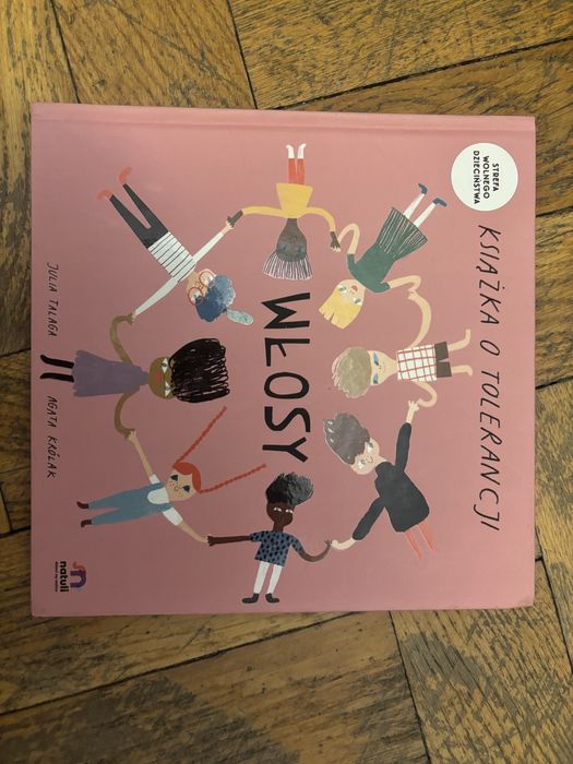 Włosy - książka o tolerancji wydawnictwo Natuli