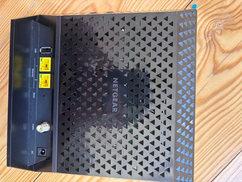 Router + Modem Netgear C6250 AC1600 NOVO (nunca usado)