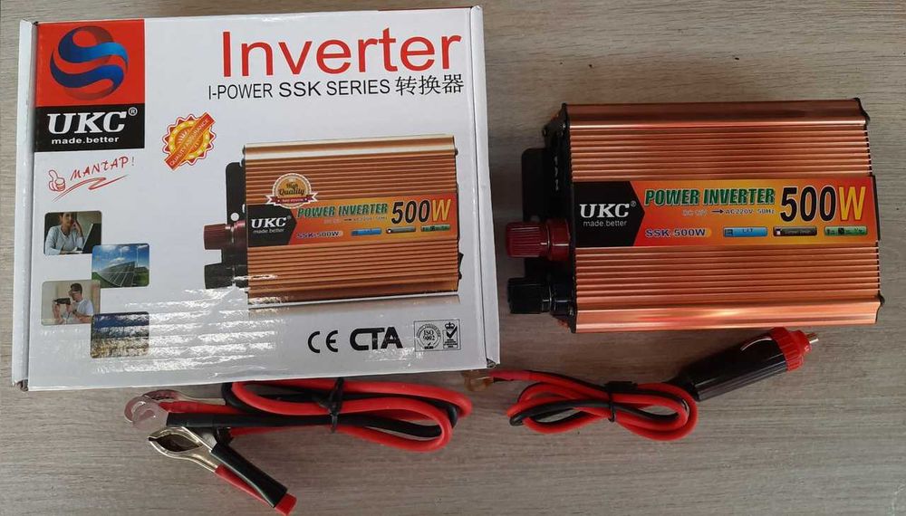Преобразователь|Инвертор|Перетворювач напруги  UKC 12-220volt 500вт |
