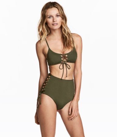 Купальник зі шнурівками