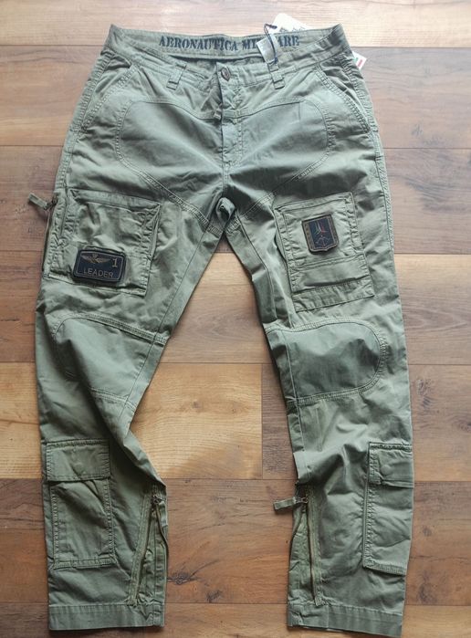 Aeronautica militare bojówki nowe anti G  spodnie  cargo