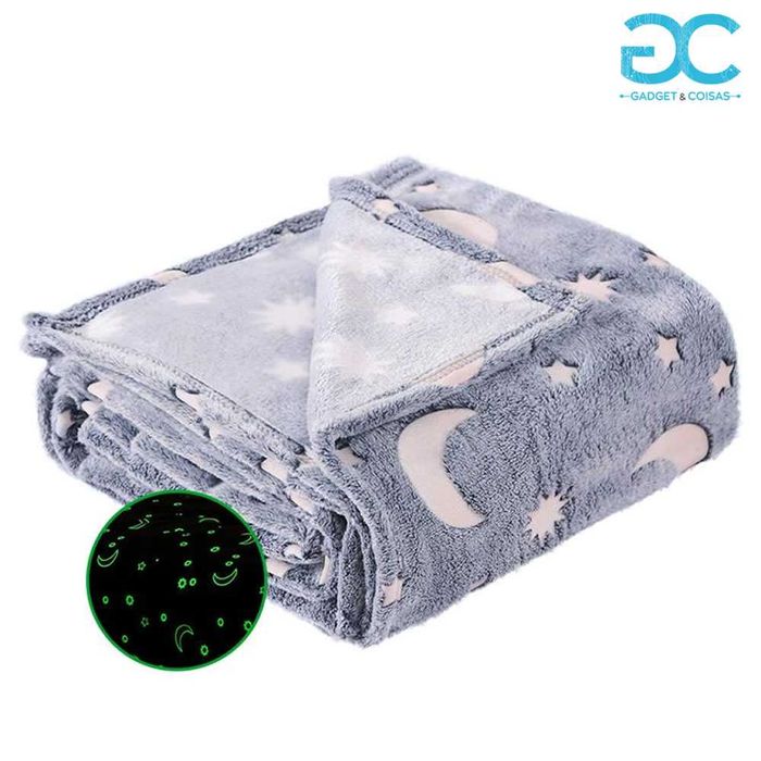 Cobertor Mágico que Brilha no Escuro