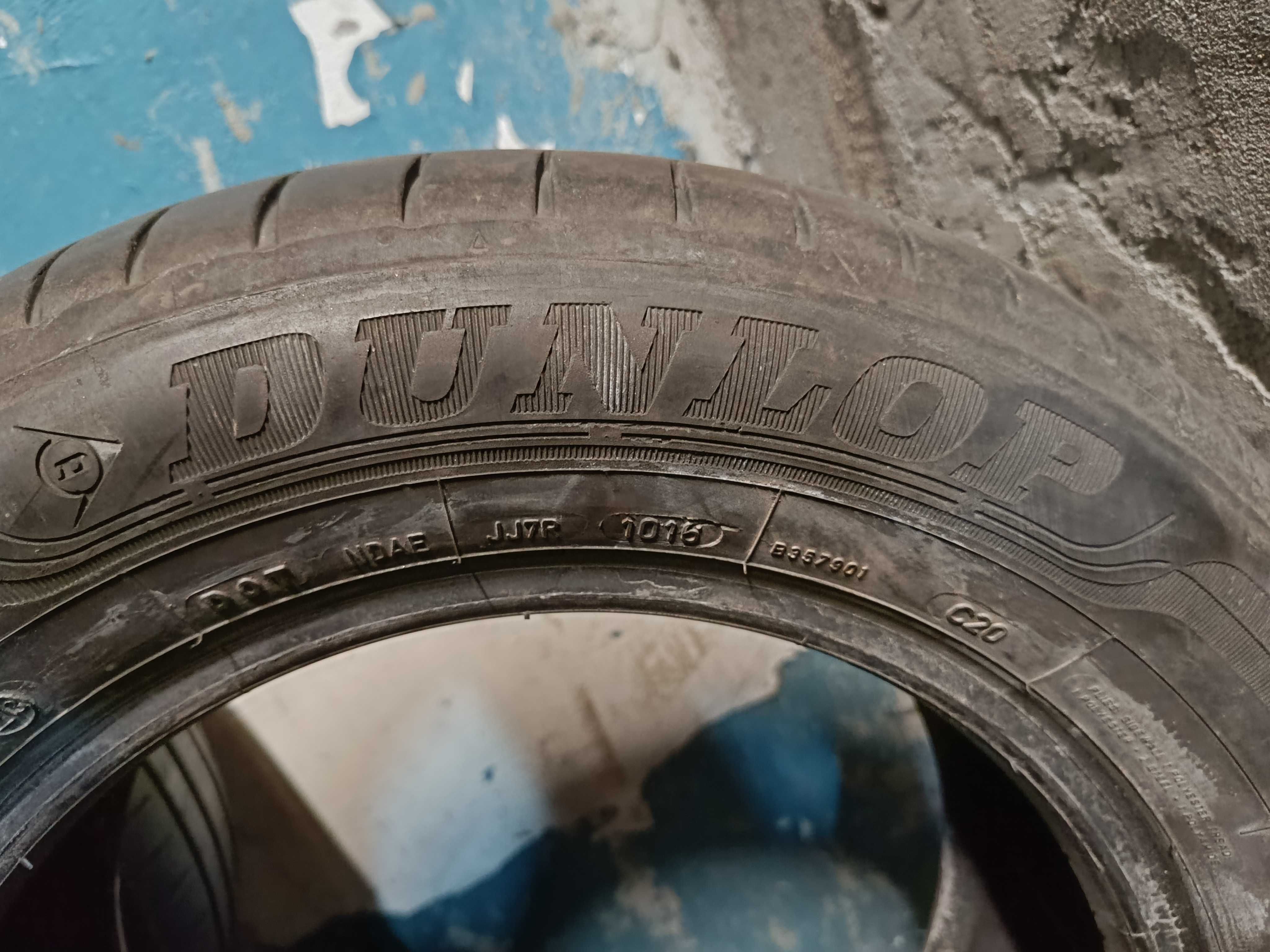 2x 195/65R15 Dunlop Sport Blu Response Lato Używane FV Siedlce