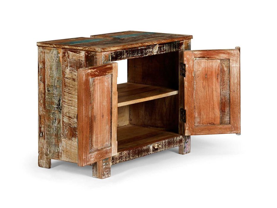 Błękitna Laguna zestaw łazienkowy drewno mango 2 cz. PROMOCJA!