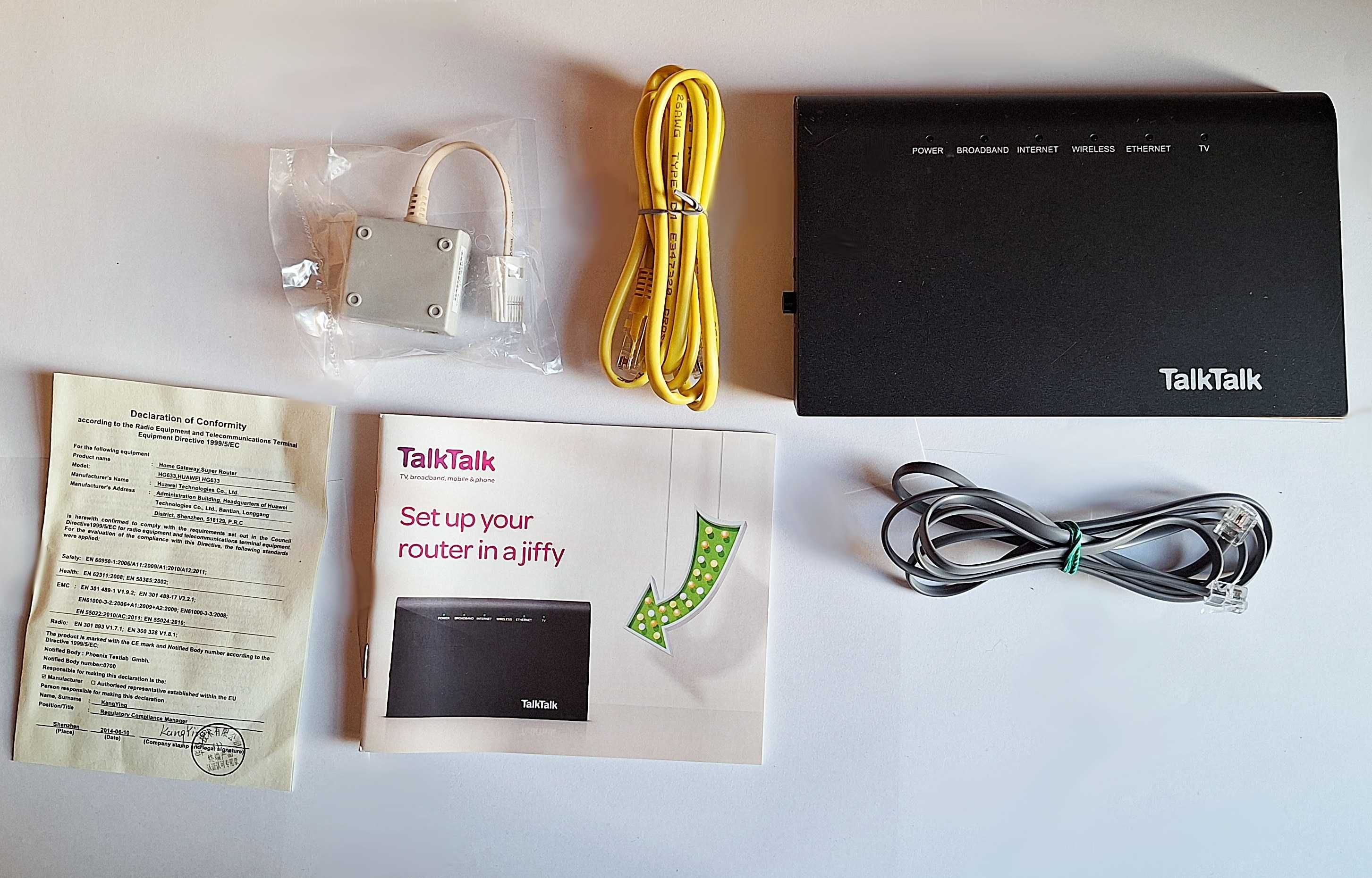 Router HUAWEI HG 633