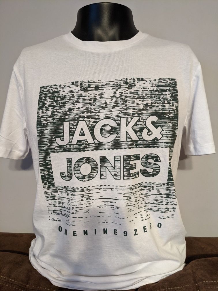 T-shirt męski outlet Jack Jones rozmiar M