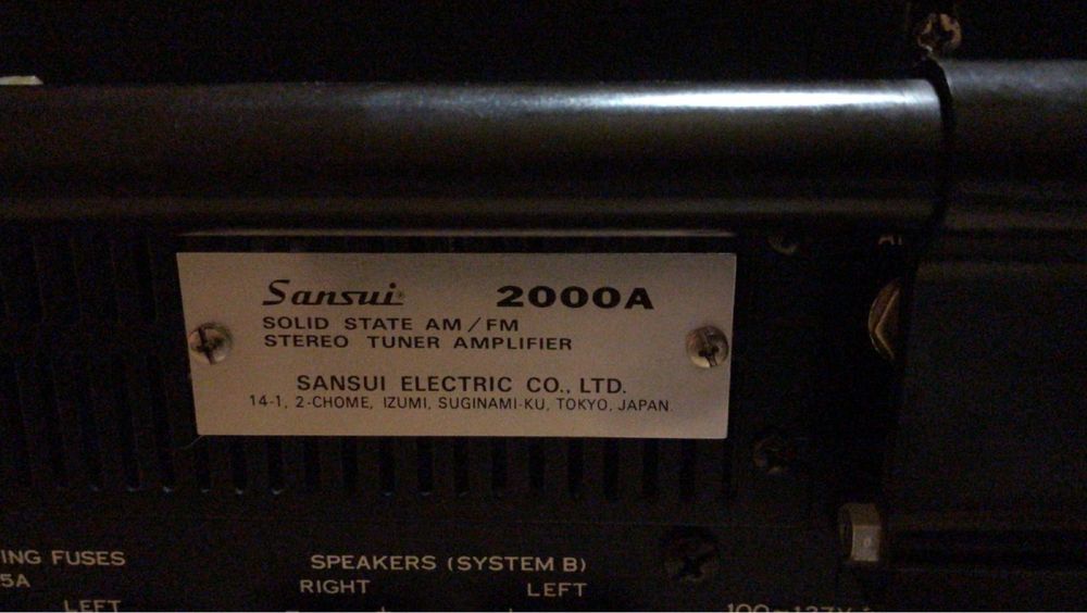 Amplituner SANSUI 2000 A Solid State