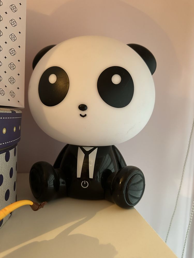 Lampka dla dzieci panda
