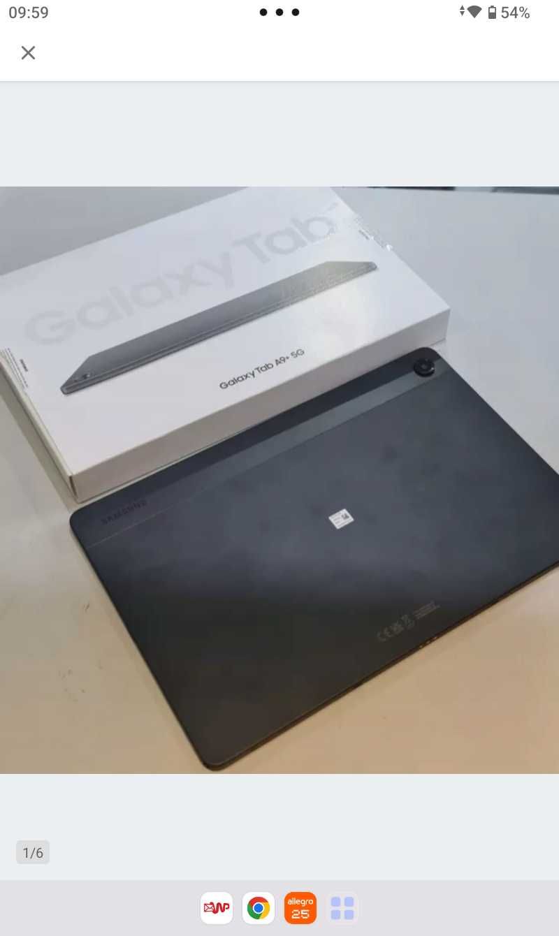 SUPER tablet Samsung A9+ 5G. Gwarancja producenta