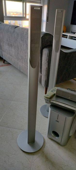 Sistema Home Cinema JVC TH-A85
Som / DVD/cd   
JVC sistema home cinema