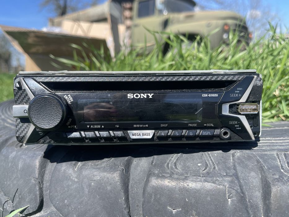 Магнітола sony з мікрофоном