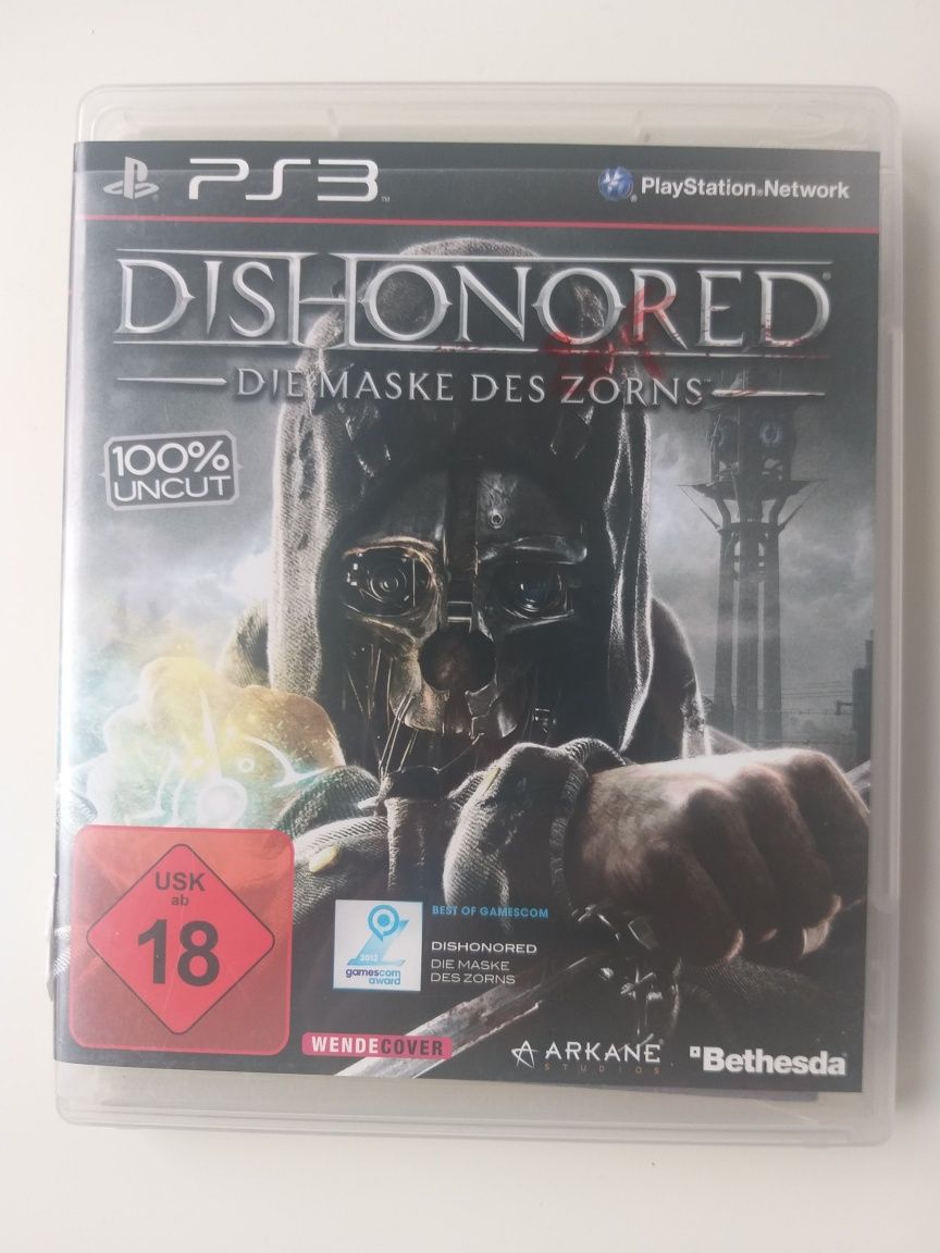 Gra Dishonored PS3 Play Station ps3 pudełkowa skradanka game