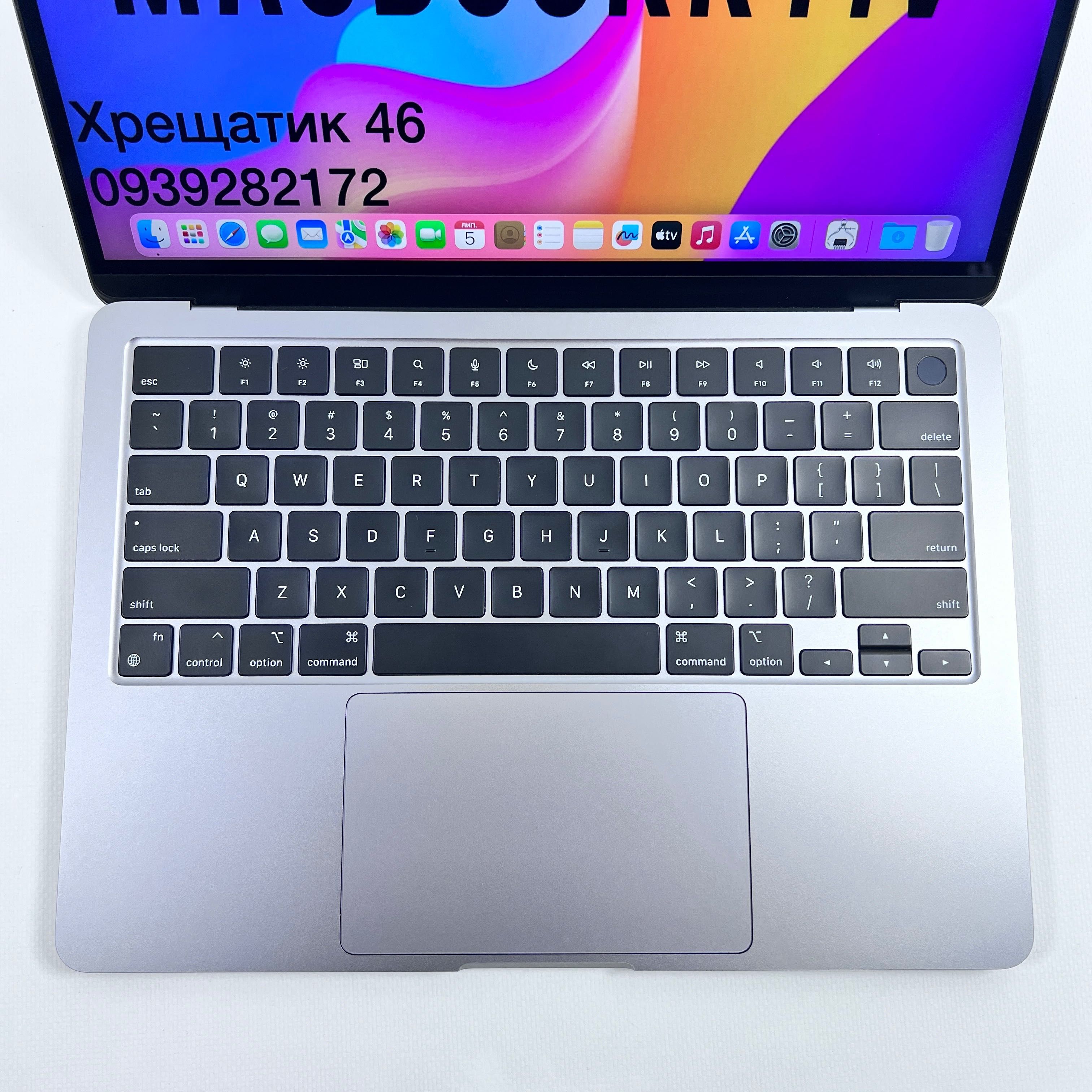 MacBook Air 13 2022 M2 8GB RAM 256GB SSD Space Gray МАГАЗИН ГАРАНТІЯ