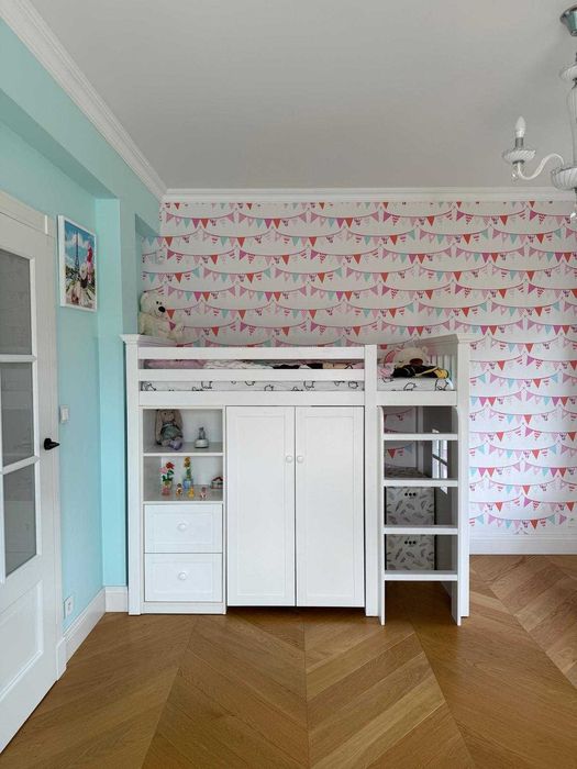 Łóżko dziecięce 90x180 na antresoli/domek