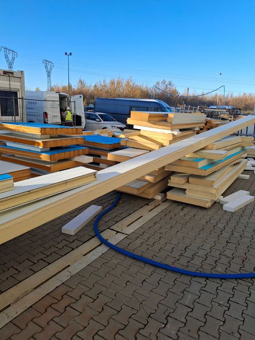 Płyta warstwowa 160/120mm - odpady