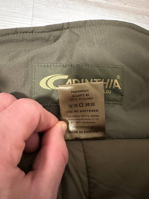 Carinthia Cold Breaker Windstopper Trousers (L) G-LOFT®