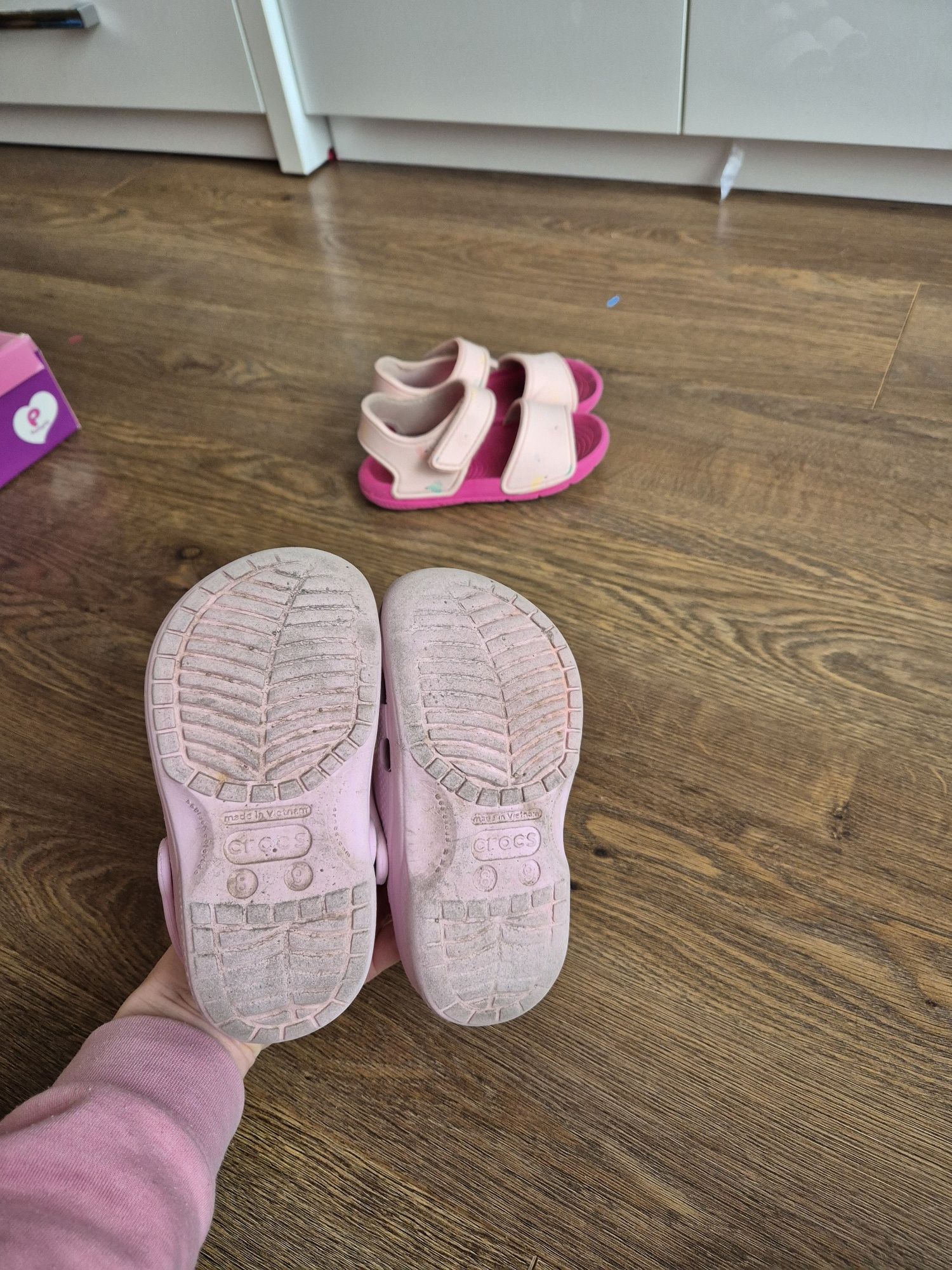 Крокси crocs c8 - c9 + босоніжки+ чоботи