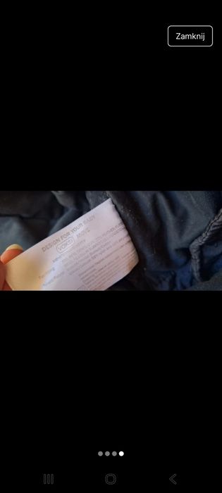 Śpiworek z pierzem wełna do fotelika Voksi wool feather