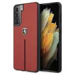Etui Ferrari Off Track Leather Nylon Stripe na Samsung Galaxy S21+ - c