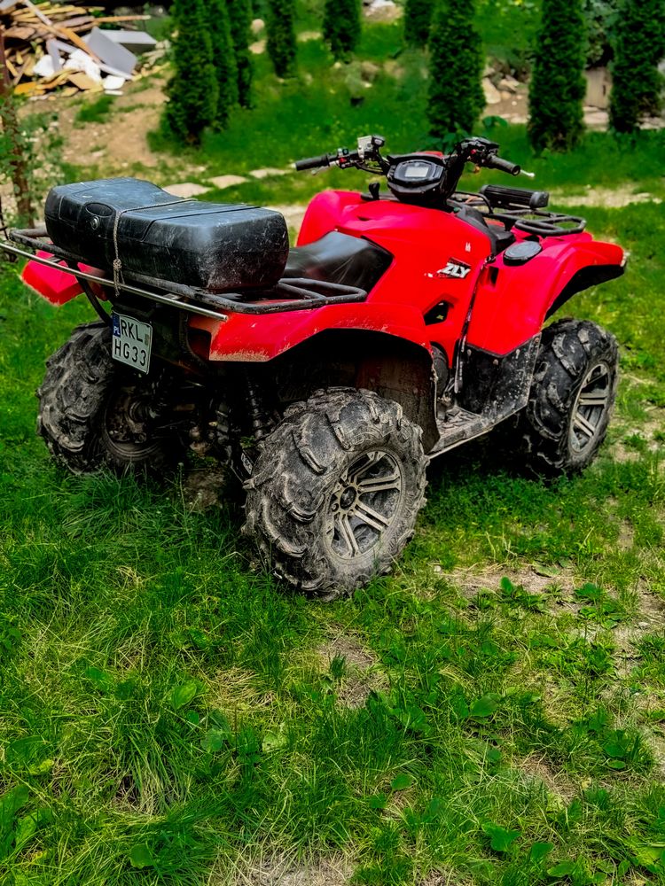 Yamaha grizzly 700 zajestrowany