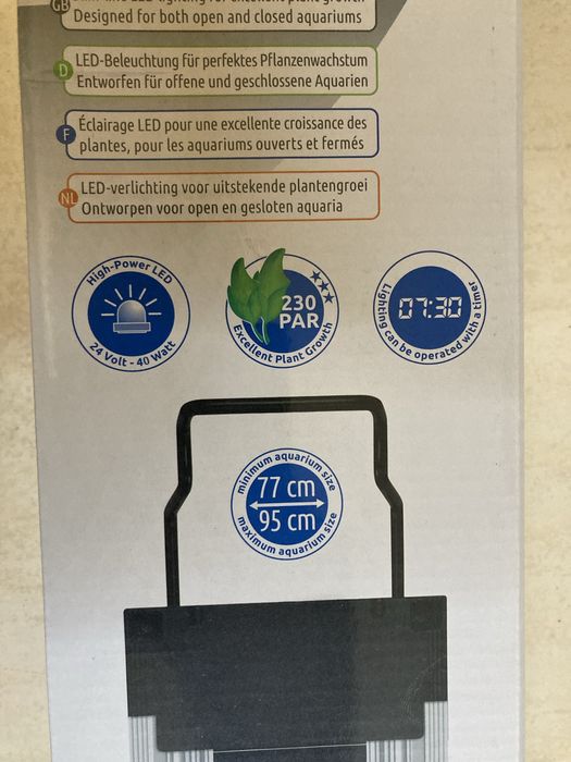 Iluminaria led aquario