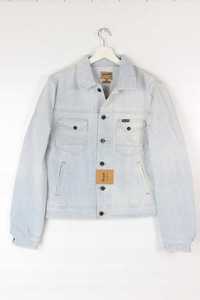 Wrangler męska kurtka jeansowa contemporary wear out W473QE48M L