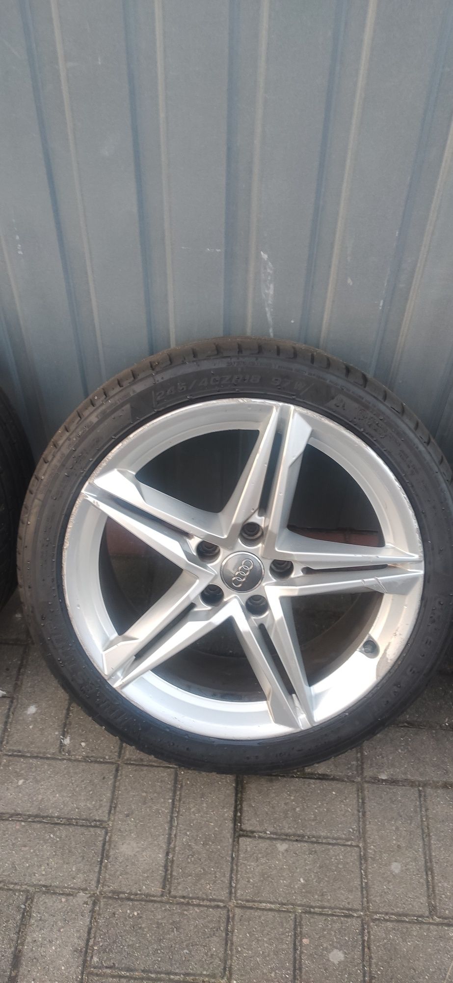 Alufelgi 18 5x112 audi S-Line z oponami 245/40