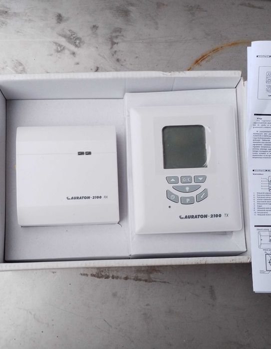 Bezprzewodowy Regulator Temperatury Auraton 2100TX.  Programowalny