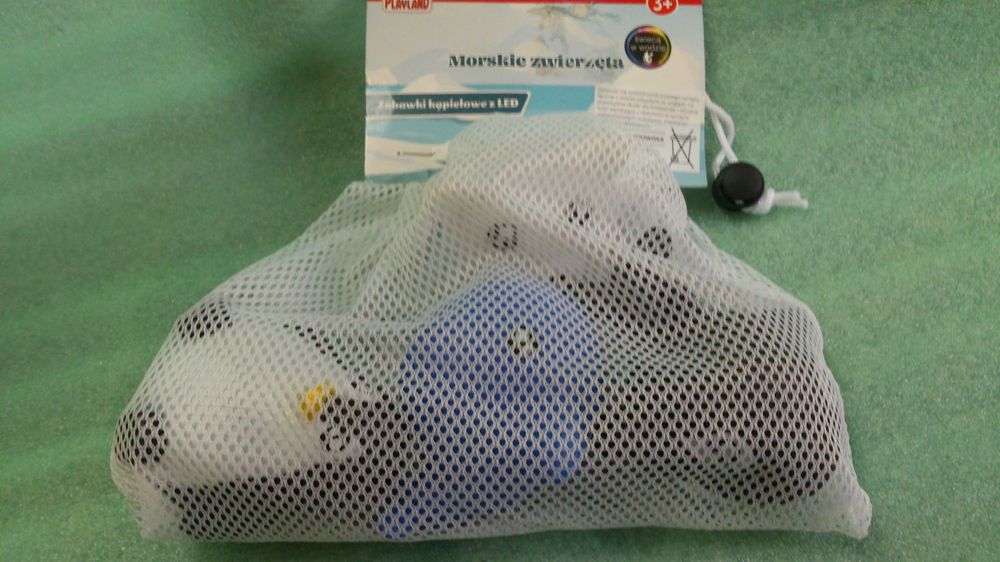 Zestaw świecących zabawek do kąpieli Playland