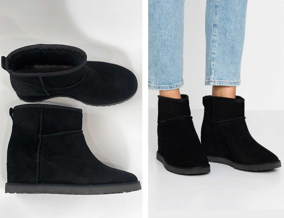 Жіночі зимові чоботи на хутрі UGG Classic Femme 43 розмір