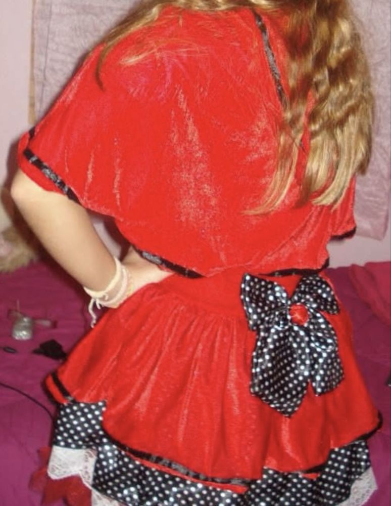 Fato de Capuchinho Vermelho