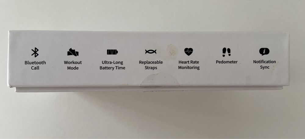 Męski Czarny zegarek Smartwatch G. Rossi SW019-2