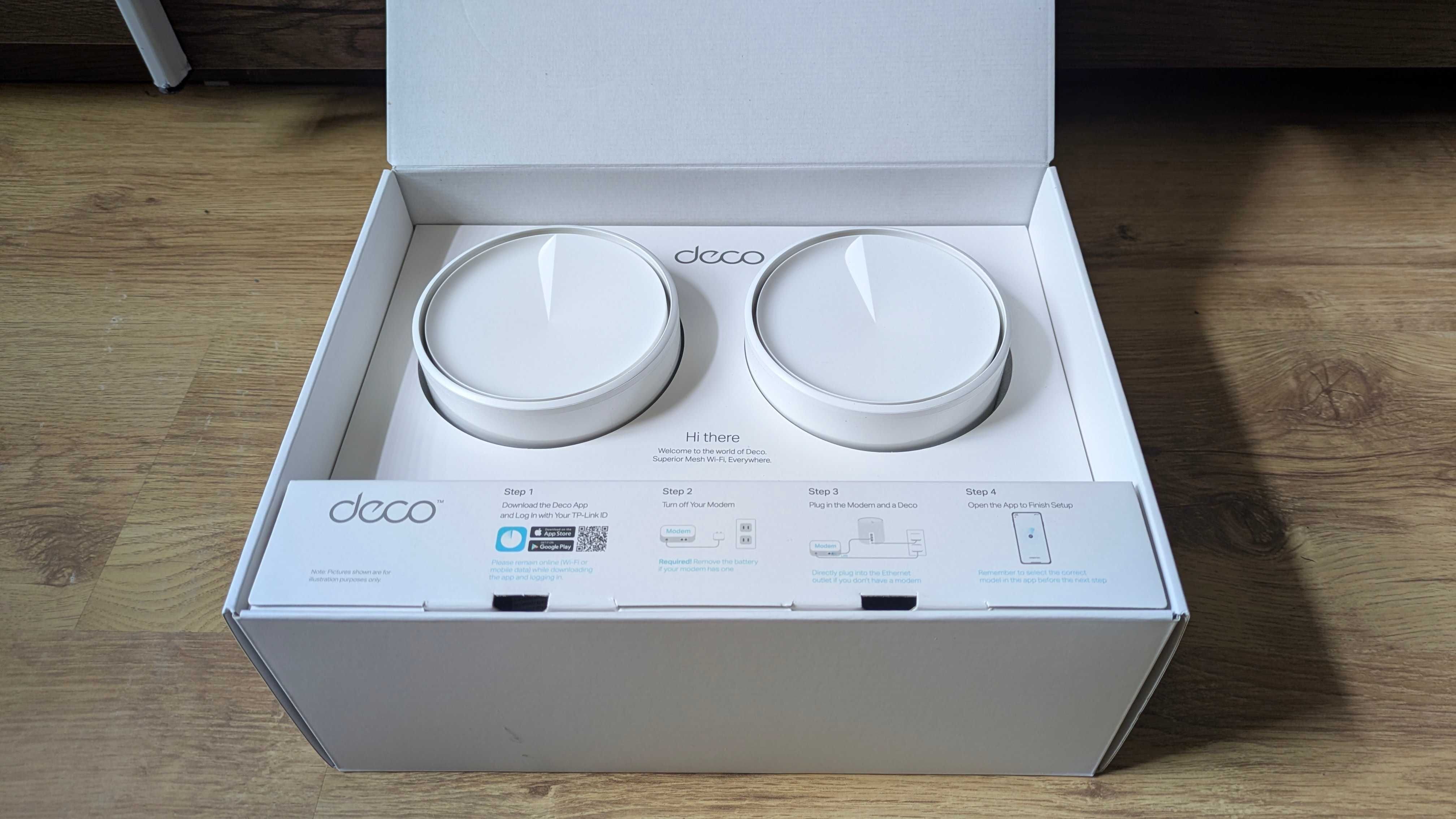 Router TP-Link Deco X50 AX3000 Wi-Fi6 Mesh 2-Pak 802.11ax Wi-Fi 6 5GHz