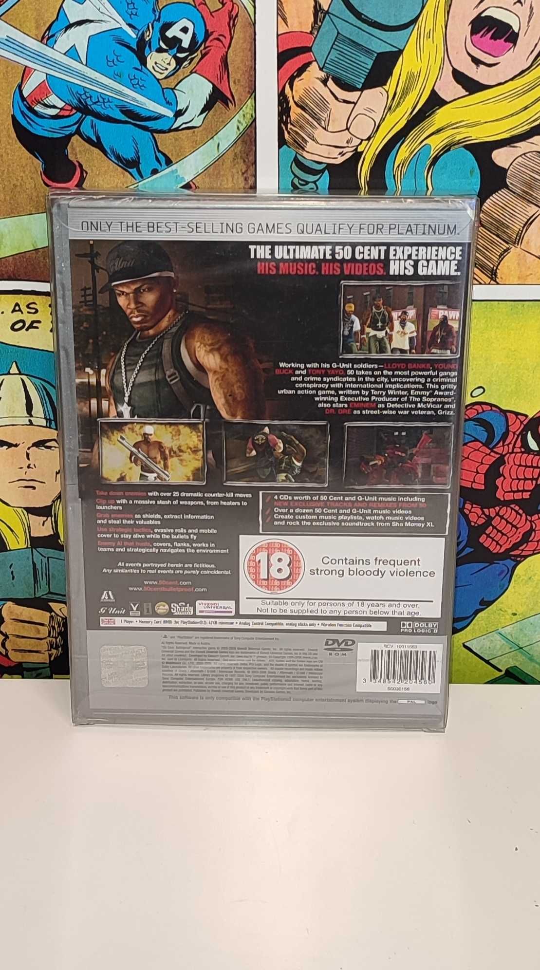 Gra 50 Cent: Bulletproof na PlayStation 2 UNIKAT Szczecin
