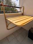 Mesa dobrável ajustável