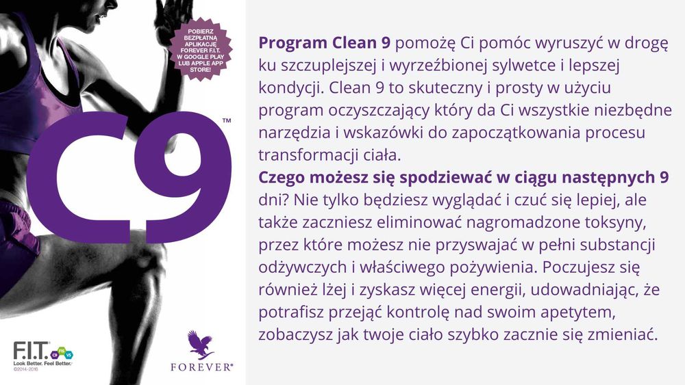 Forever - Zestaw Clean 9 smak waniliowy - oczyszczanie of.1