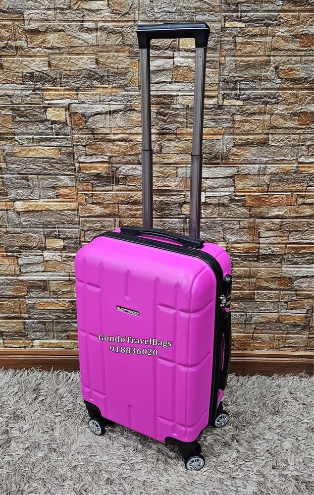 3 Malas de Viagem Com Trolley - NOVAS - 56/66/76cm - Promoção