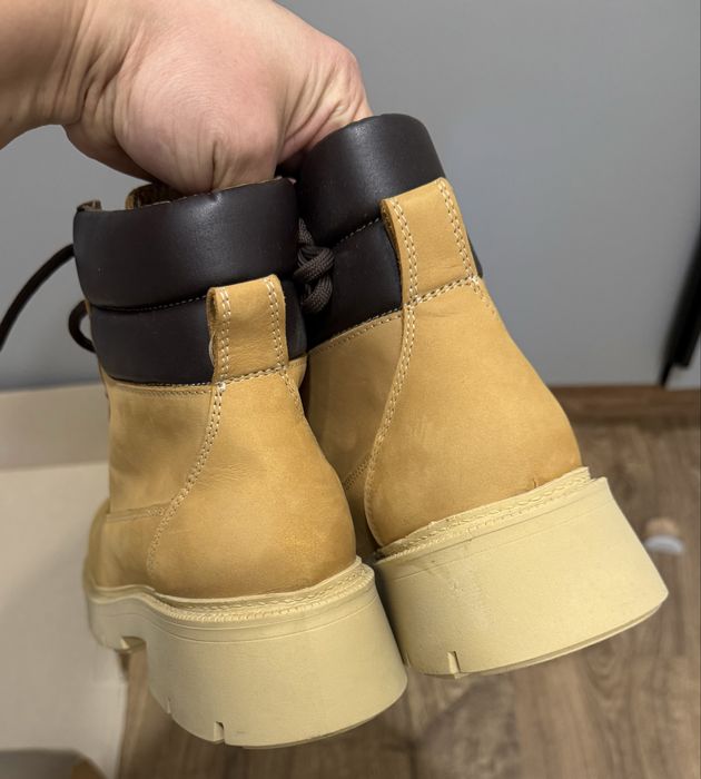 Шкіряні черевики Mango жіночі 40 розмір