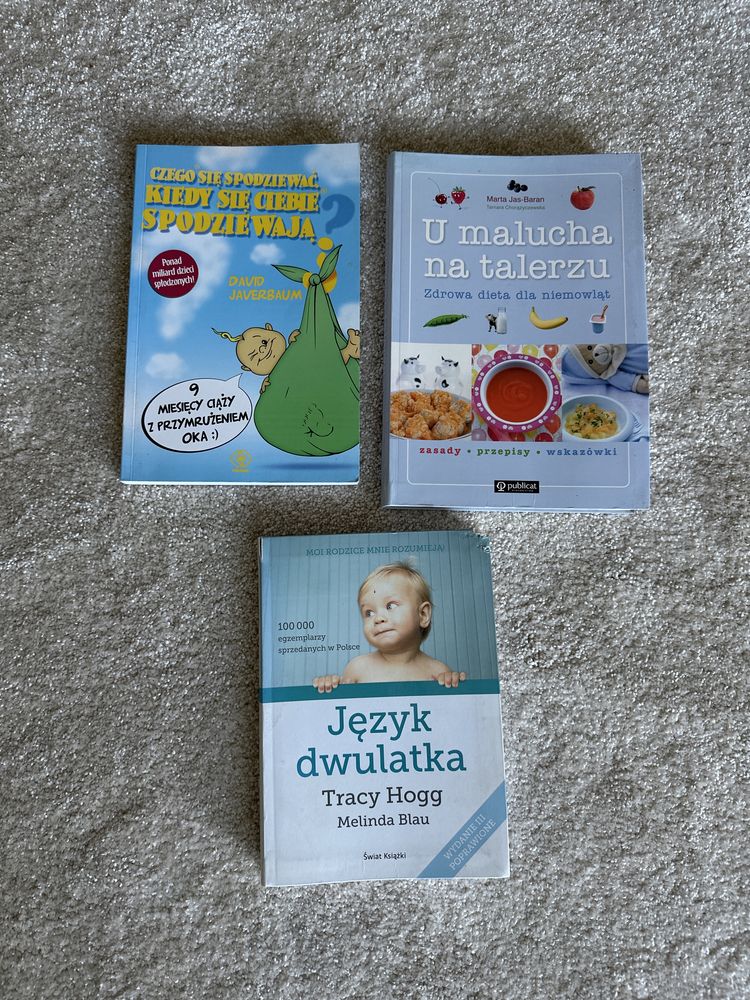 Ksiazki/zestaw dla mamy:) Tracy Hogg,M.Jas-Baran,D.Javerbaum