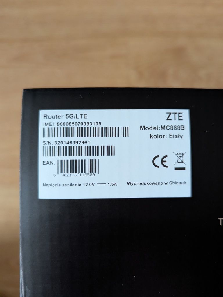 Router ZTE MC888 5G (Wi-Fi 6, Nano SIM)