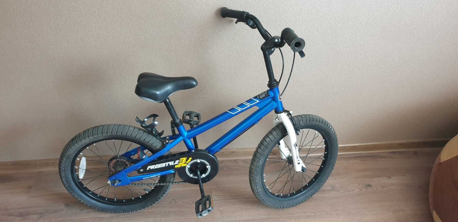 Дитячий велосипед Royalbaby Freestyle 18" синій (RB18B-6-BLU)