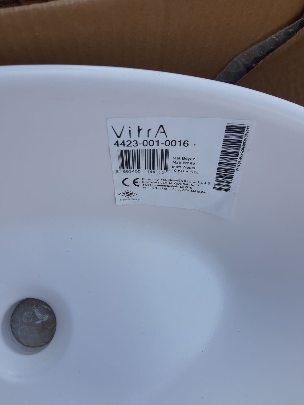 Umywalka nablatowa Vitra Geo Owal Nowa