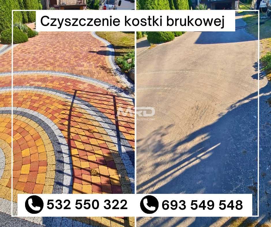 Mycie, czyszczenie, dachów, elewacji, kostki brukowej, przeszkleń
